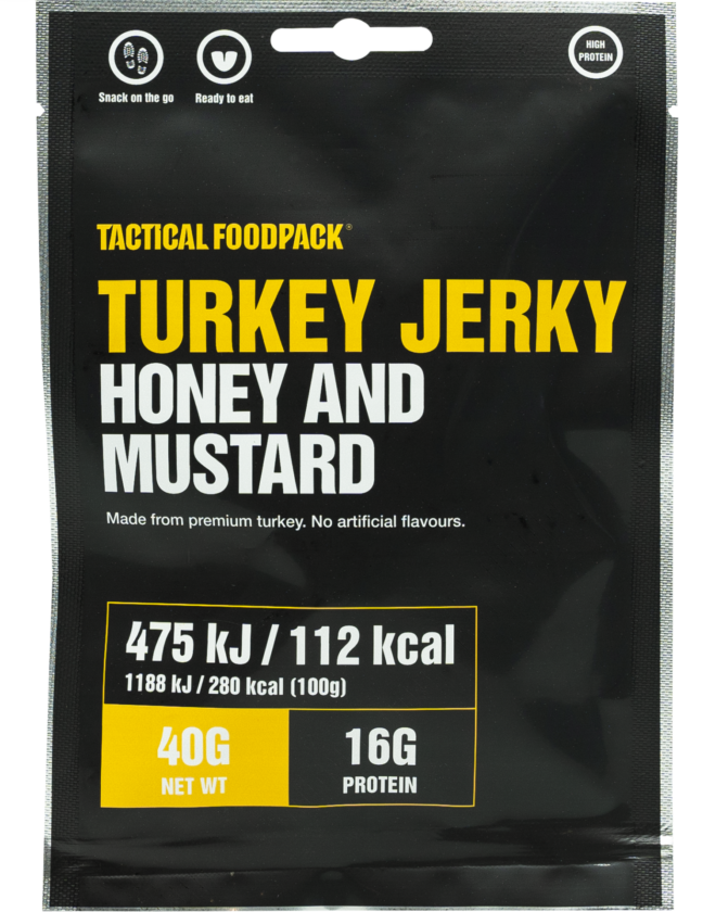 Truthahn-Jerky Honig und Senf 40 g
