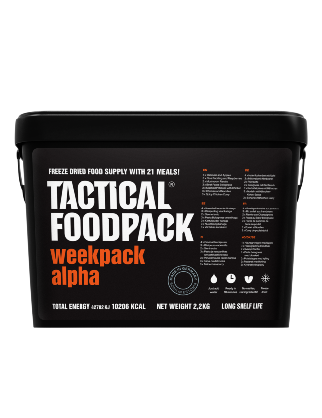 Tactical Foodpack Weekpack Alpha