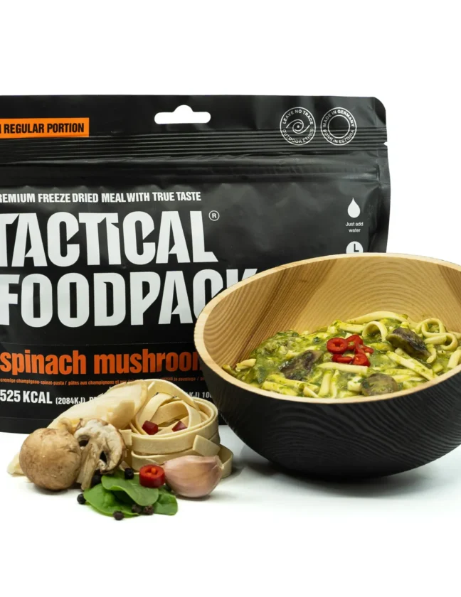 Spinat-Pilz-Pasta
